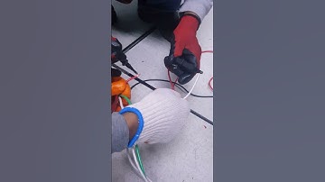 MEGGER INSULATION RESISTANCE TEST ON WIRES #shorts #electrical #Engineering #electronic #diy