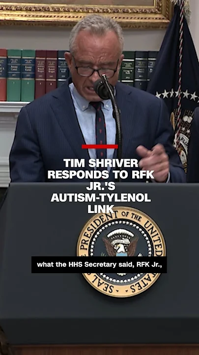 Tim Shriver responds to RFK Jr.’s Tylenol-Autism link