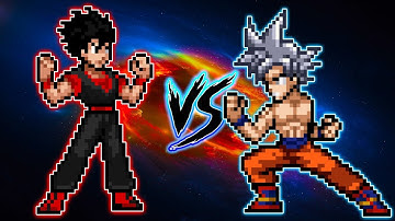 😁GOKU MUI RAINBOW OP VS EVIL GOHAN OP IN JUMP FORCE MUGEN