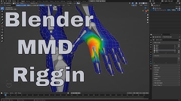 Blender Rig your mmd model using DJP MMD Rig