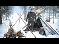 3 Jours Hiver Bushcraft Solo 20 C Tente Lavvu Peaux De Rennes Jarret De Boeuf En Feu 