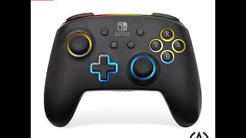 PowerA Enhanced Wireless Controller Lumectra - Switch Pro Controller RGB - Nfans Hardware Review