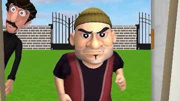 Save The House New Game Part 4 - Home Invasion & Expel Intruders By Scary Teacher Gameplay