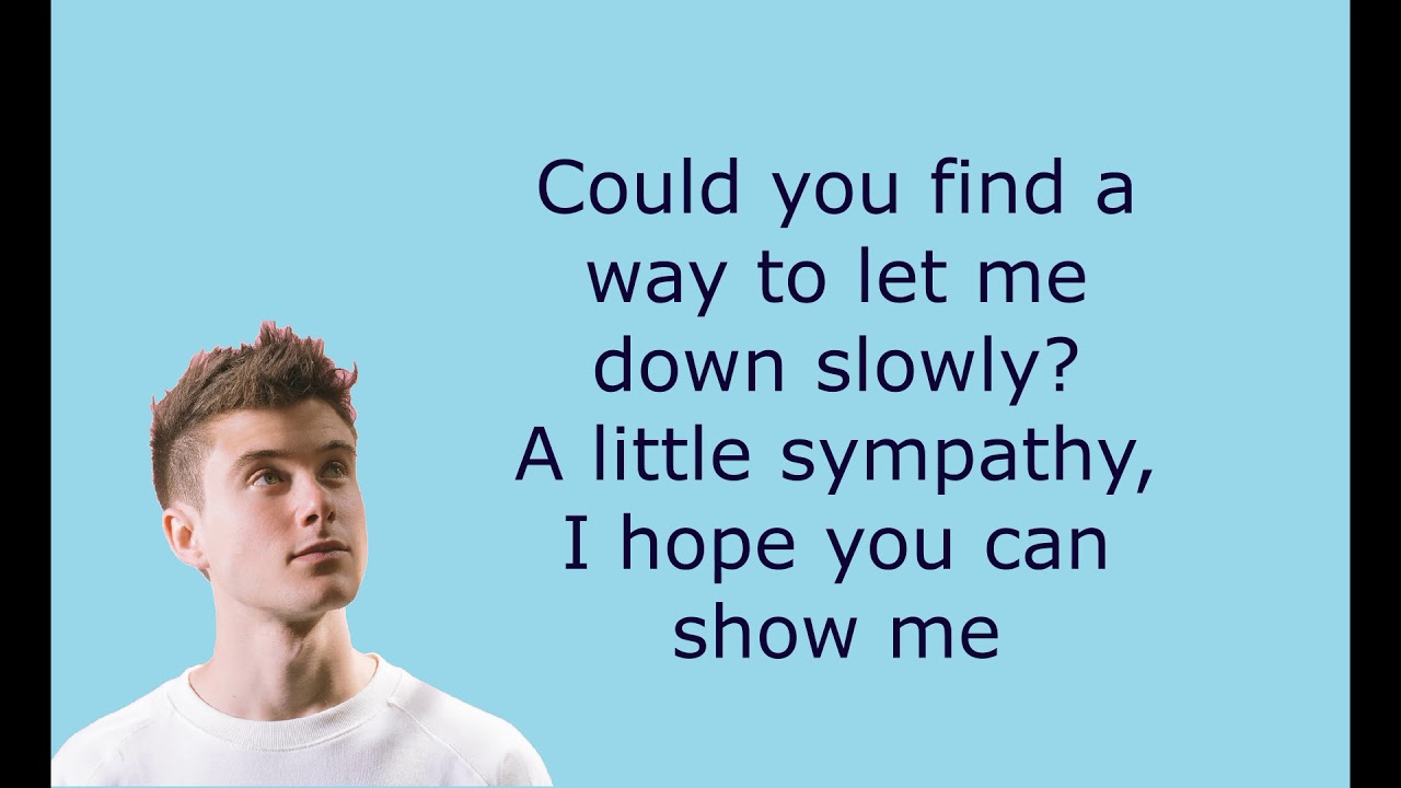 Alec Benjamin Let Me Down Slowly Tekst Let Me Down Slowly (lyrics) | Alec Benjamin feat Alessia care - YouTube