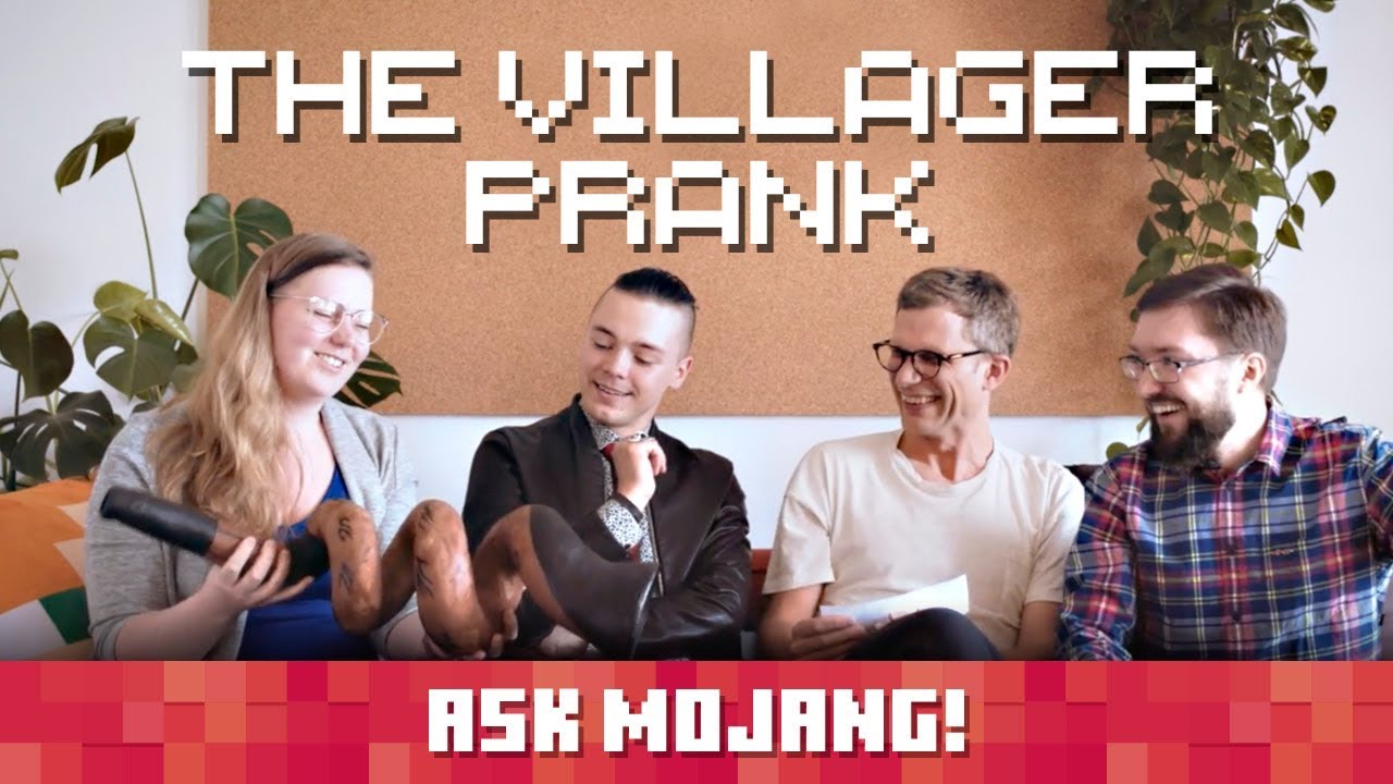 Play: A Minecraft villager prank from inside Mojang
