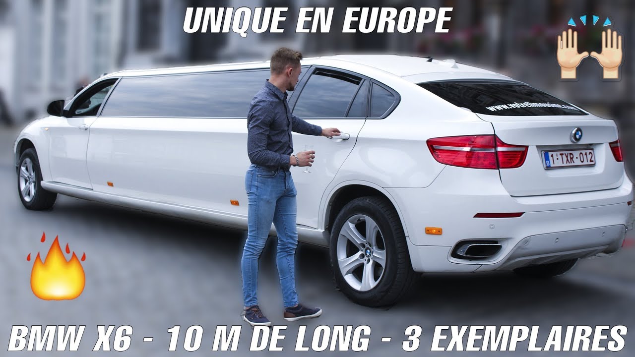 On Roule En Bmw X6 Limousine Youtube
