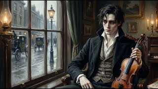 The Pale Violinist — A Victorian Visual Poem | Living Oil Paintings & Classical Music