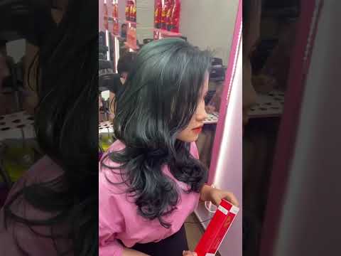 Video Màu Xanh Rêu Nhuộm Trực Tiếp Trên Nền Tóc Đen | Kevin... - youtube