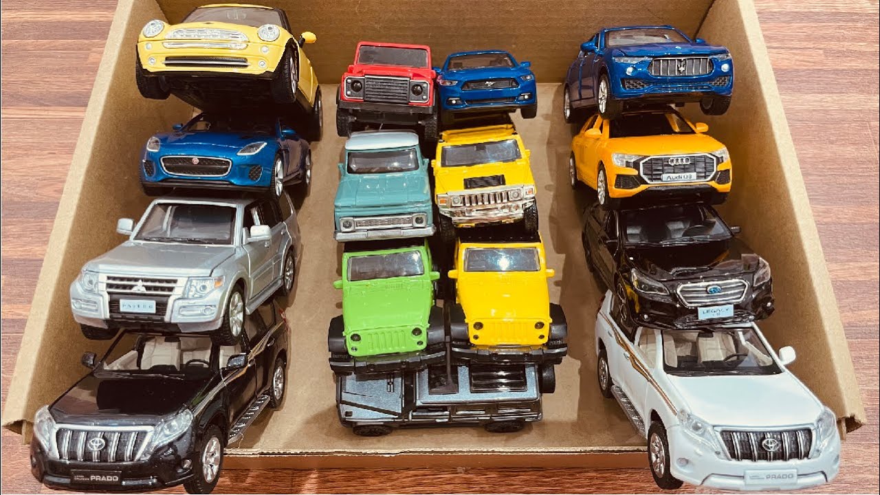 Bigger and Smaller Toys Cars From The Box Diecast Car Toy YouTube