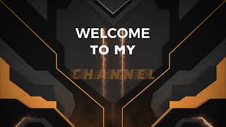 Welcome To My Channel Intro Template Design By Intro And Outro Hits