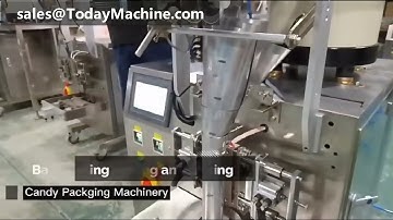 Automatic Milk Tablet Gummy Bear Candy Vibration Plate Counting Packing Machine