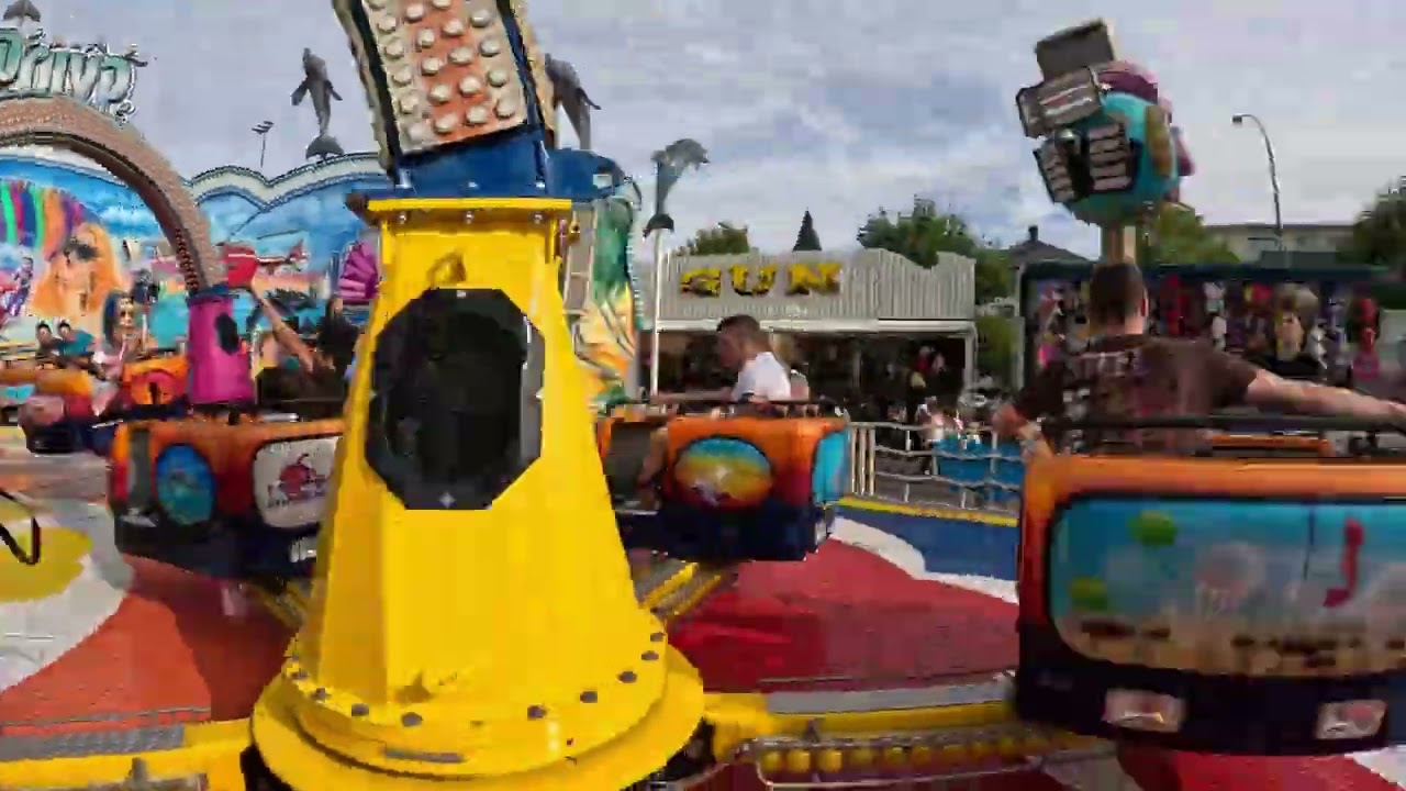 [INSANE SPINNING] Der Polyp (M. Dreßen) - The Schueberfouer Kirmes Luxembourg 2025 - POV Onride