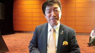 JERA Asia CEO Toshiro Kudama at POWERGEN Asia 2019