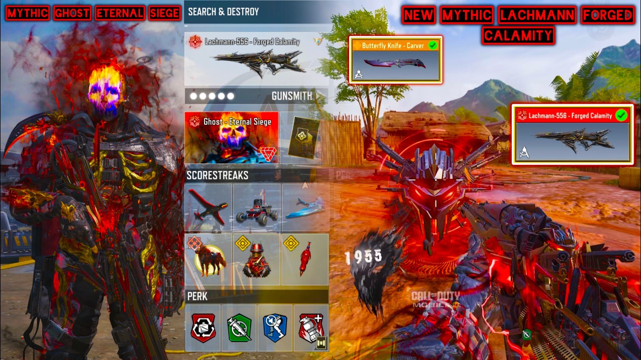 New MYTHIC LACHMANN is unstoppable with MYTHIC GHOST to tear down every enemy in CODM SND, TDM & HP💀