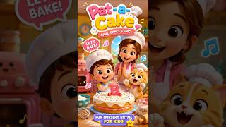 Pat-a-Cake Song 🍰 | Fun Nursery Rhymes for Kids | 3D CGI Animatio