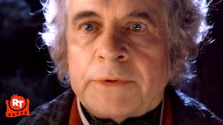 Lord of the Rings: The Fellowship of the Ring (2001) - Bilbo Disappears Scene | Movieclips