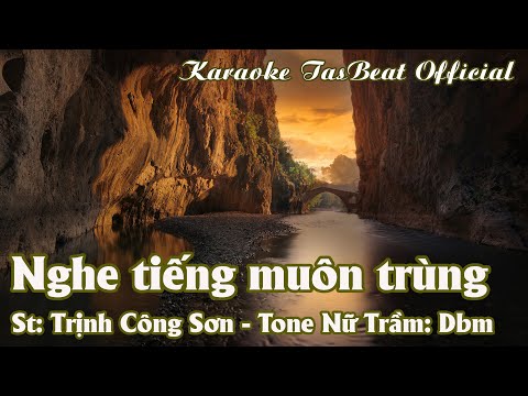 Video Karaoke Nghe Tiếng Muôn Trùng Tone Nữ Trầm | TAS BEAT - youtube