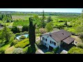 Maison de 4 chambres avec piscine et vue sur le chteau de duras  ctb064