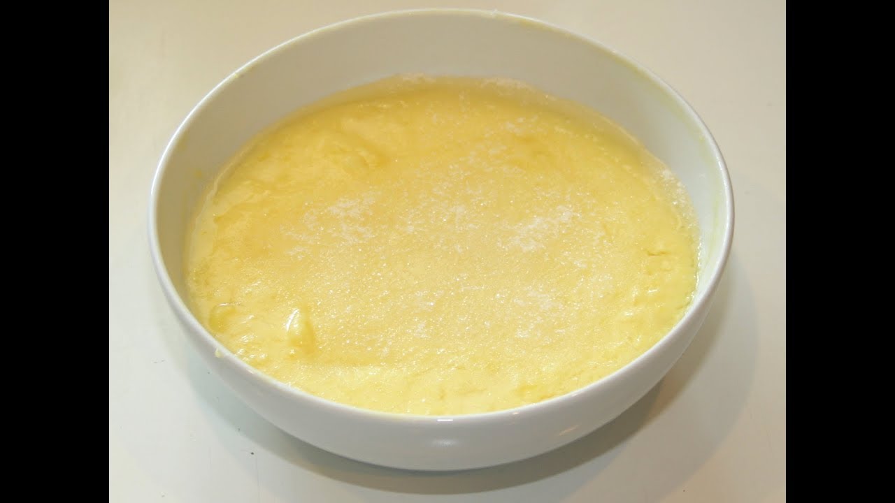 Schneller Milchcreme. Schritt für Schritt mit Rezept.