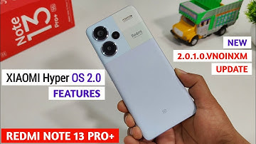 Redmi Note 13 Pro Plus HyperOS 2.0 Update Features | Android 15 Features Redmi Note 13 Pro Plus