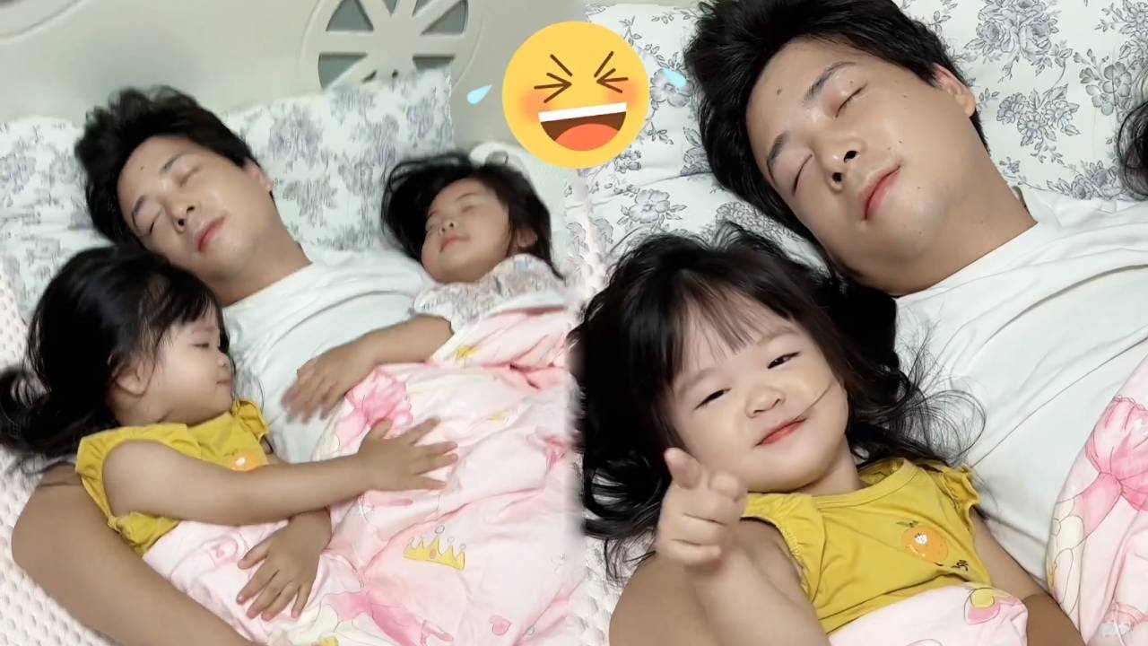 姐妹俩真的是倒反天罡，我想在老公身边躺一会儿，竟然还需要她们两个的同意！！【小晨子】