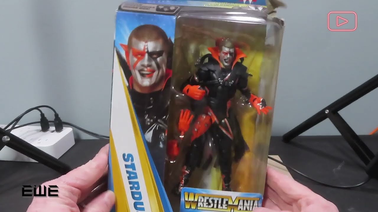 Stardust WrestleMania Elite Unboxing