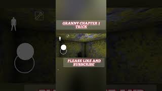GRANNY CHAPTER 1 TRICK #gaming #gameplay  #GRANNYGAME #gamemaster #tecnoshangamer  #gamingmaster