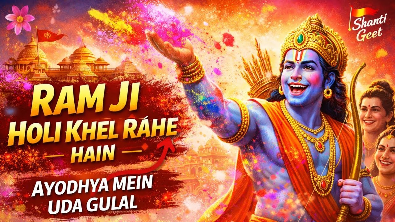 Holi DJ Song / Holi 2026 / Ram Ji Holi Khel Rahe Hain / Holi Songs / Holi Ka Gana  ‪@shantigeet1‬