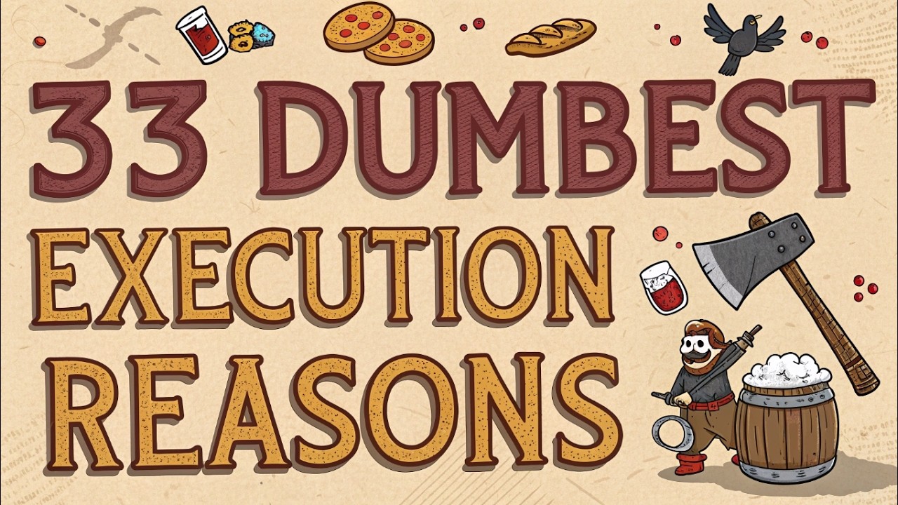 33 Dumbest Reasons People Got Executed in History