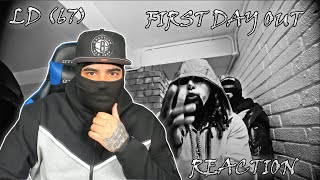 LD (67) - First Day Out [Music Video] | GRM Daily (UK DRILL AMERICAN REACTION)