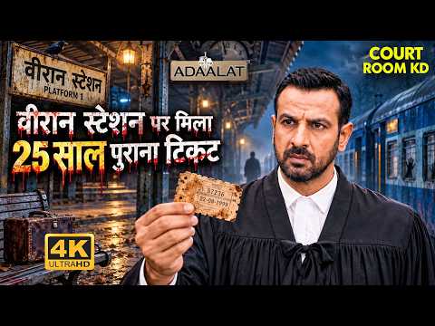 वीरान स्टेशन पर मिला 25 साल पुराना टिकट | Adaalat | New Episode 2026 | Crime Show | Haunted Case