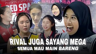 Kejam dilapangan Lembut diluar Lapangan !! Reaksi Takjub Bintang Korea dengan Sosok Megawati