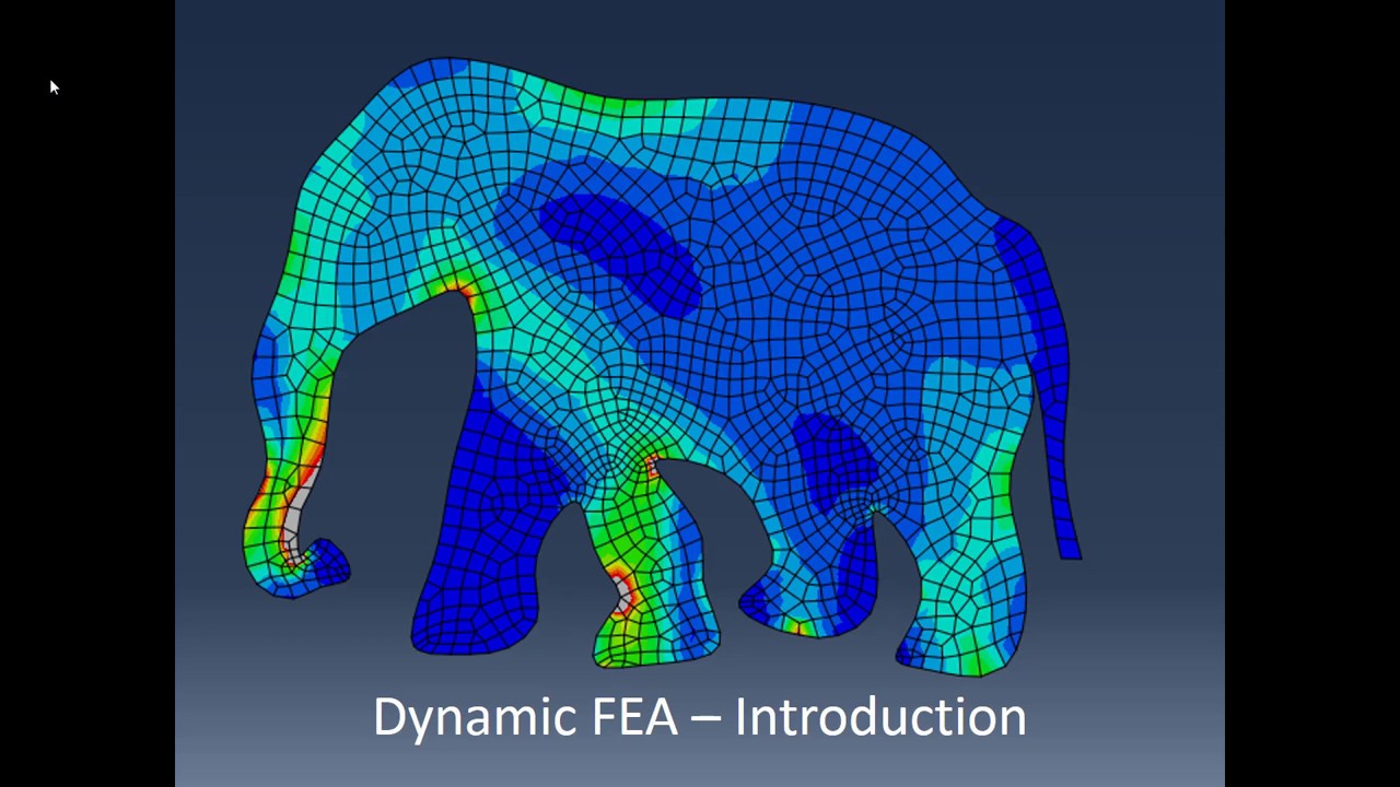 FEA 19: Dynamic Analysis - Intro - YouTube