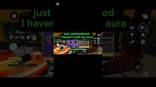 I totally forgot to craft aura😅#roblox #bloxfurit @imfiji