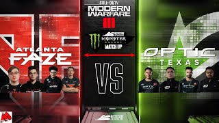 FAZE vs OPTIC | Major 1 Qualifiers | New Roster First Match Up | Week 4 Day 3 |