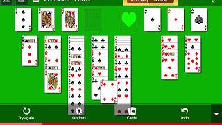 Star Club\Retro\FreeCell: #12 FreeCell - Hard - Solve the deck