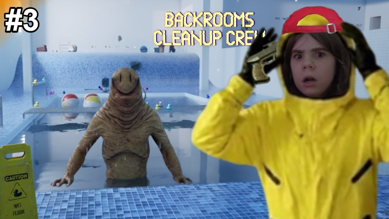 Voy a Convertir Esto en los Poolrooms | Backrooms Cleanup Crew #3