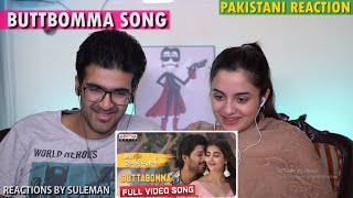 Pakistani Couple Reacts To Buttabomma song | Allu Arjun | Pooja Hegde