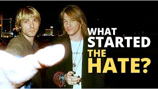 Kurt Cobain and Axl Rose Feud Explained