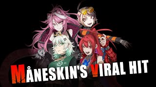 Song Cover I Wanna Be Your Slave - Måneskin Hololive English -Justice-