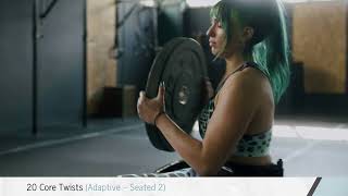 Athens Throwdown Adaptive 2025 - Mixed Pairs WOD 1