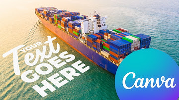 How to Make This Perspective Text Effect in Canva