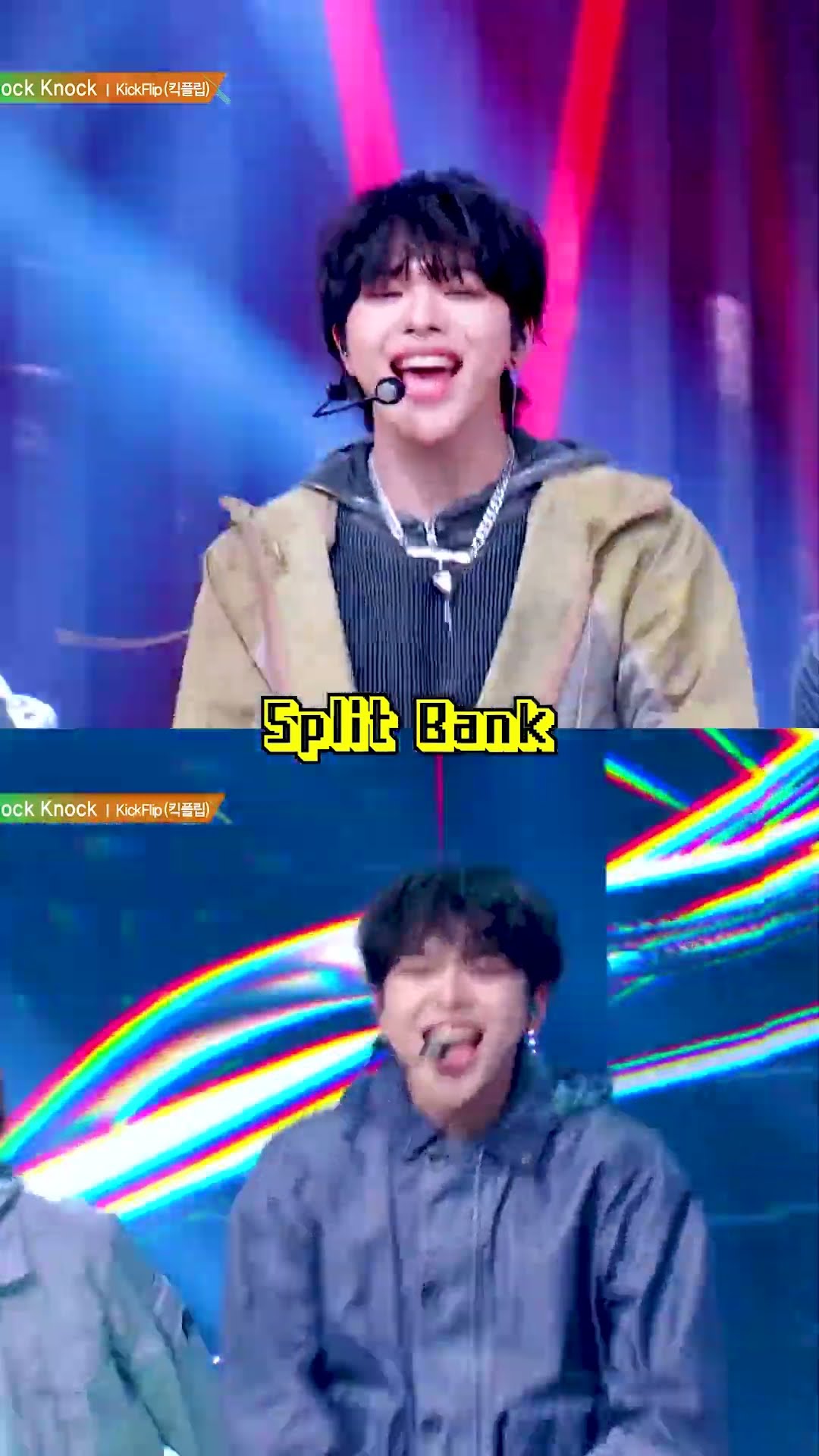 KickFlip - Knock Knock #SplitScreen #SplitBank #MusicBank #Shorts | KBS WORLD TV