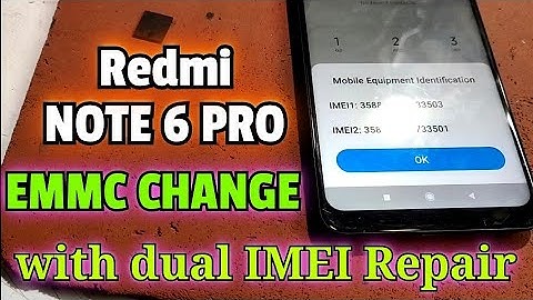 Redmi Note 6 Pro Emmc Change | Diag Port Open Tool | Dual IMEI Repair 🔥 HOT
