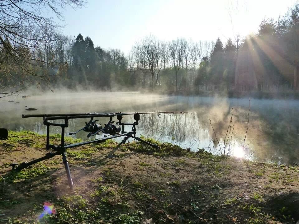 Karpfenangeln im Februar am kleinen Fluss YouTube