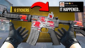 "I just made $360,000 CS2 sticker craft"