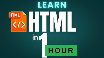 Learn HTML in 1 hour | HTML Tutorial for Beginners - Step-by-Step Guide to HTML