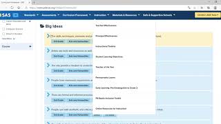 SAS: Introduction to the Standards Aligned System (SAS) Portal