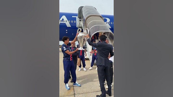A TAÇA CHEGOU NA SUA NOVA CASA: PARIS! OS CAMPEÕES DA CHAMPIONS ESTÃO NA SUA CIDADE PRA COMEMORAR!