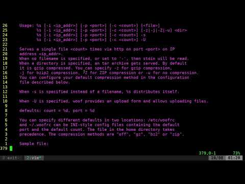 20 Woof Webserver for Uploading Files on Linux and other OS with Python Script